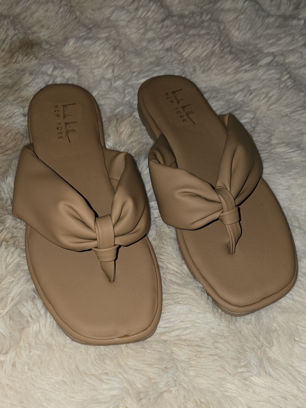 Nicole Miller New York Knot-Front Sandals